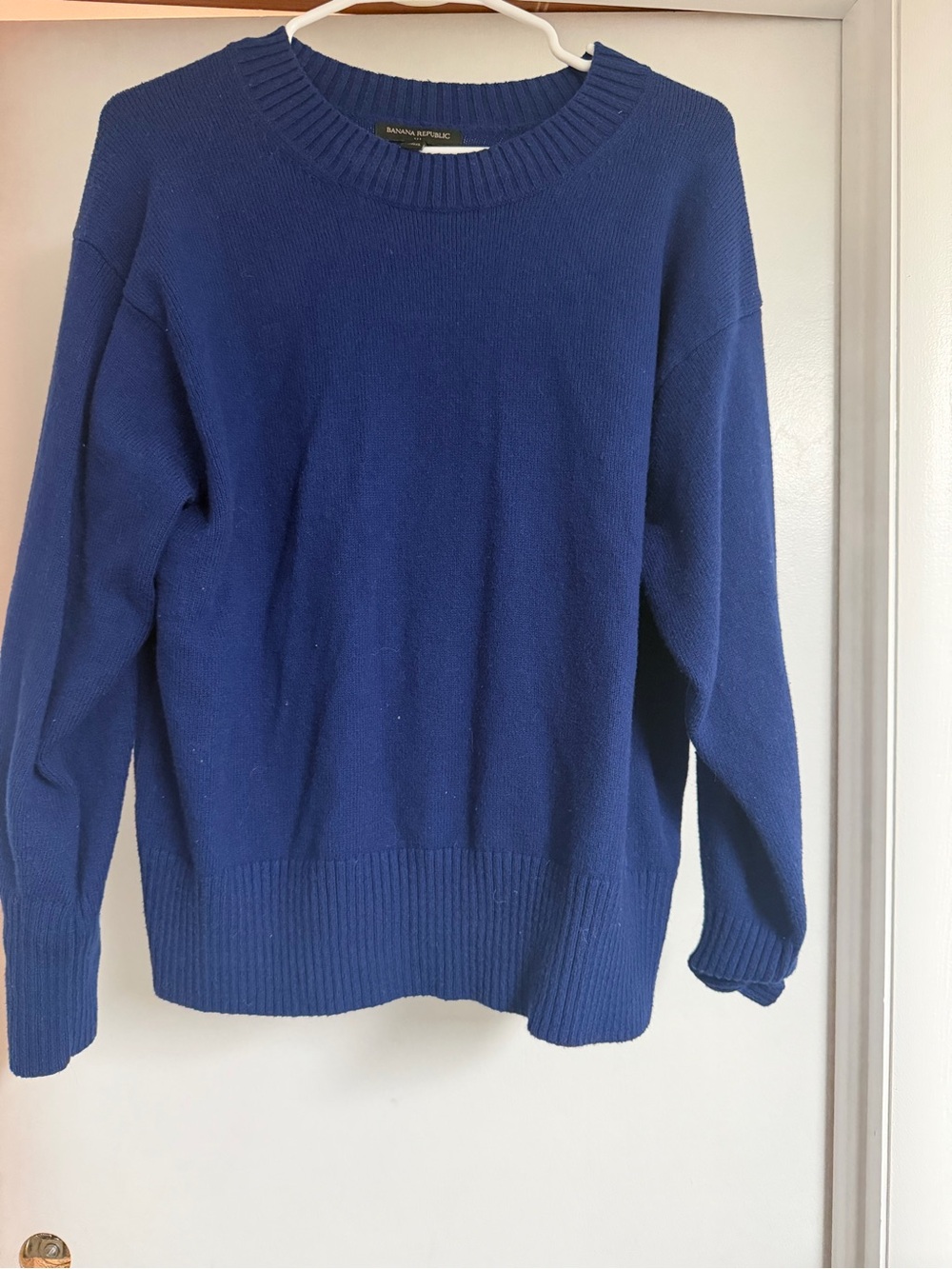 Banana Republic Royal Blue Crewneck Sweater